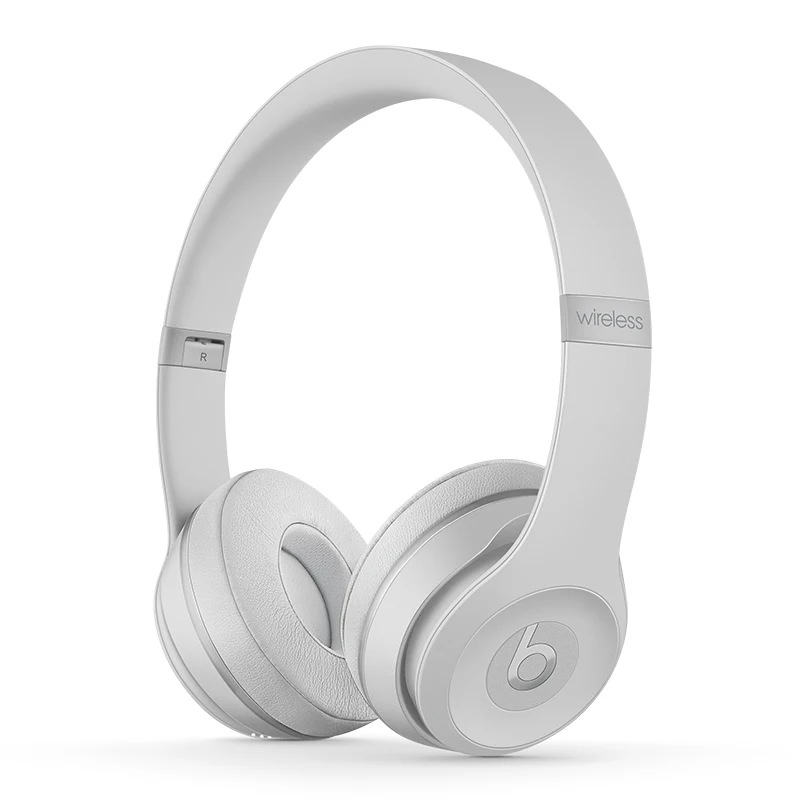 Beats Solo3 Bluetooth наушники глубокий бас активный шумоподавление беспроводные Накладные наушники с микрофоном - Цвет: silver