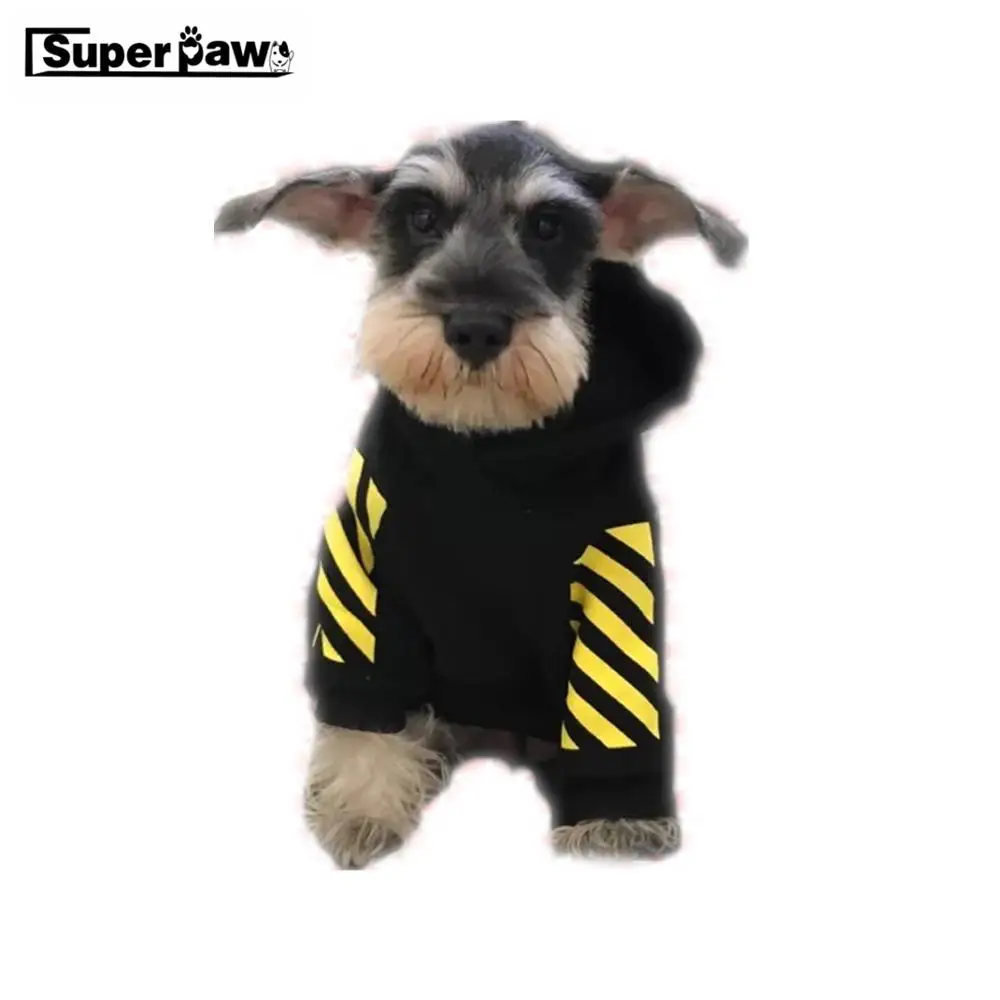 

Tide Brand Dog Clothes Pet Puppy Hoodie Coat Bulldog Schnauzer Chihuahua Jacket for Dogs Cats Warm Apparel Pug Costume SMC01