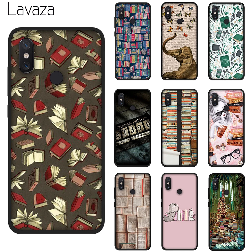 Мягкий ТПУ чехол Lavaza Books для Xiaomi Redmi 7 4A 6A 8A S2 Note 4 4x5 6 Pro 5A Prime Go |