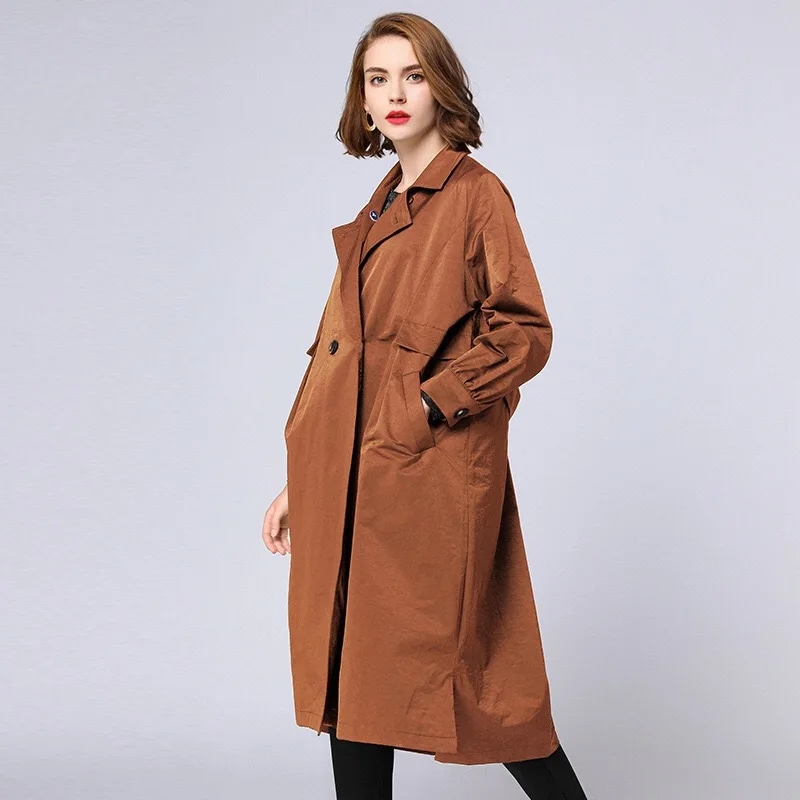 

Anya 2018 Winter Coats Loose Maternity Coats Pregnancy Clothes Plus Size Outerwear Button Pockets Sashes Long Coats Wool