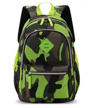 Camuflaje Niños Bolsos de Escuela De los Muchachos Adolescentes Niñas Mochila Impermeable Niños Viajan Hombro Bolsa Mochila Mochila Escolar