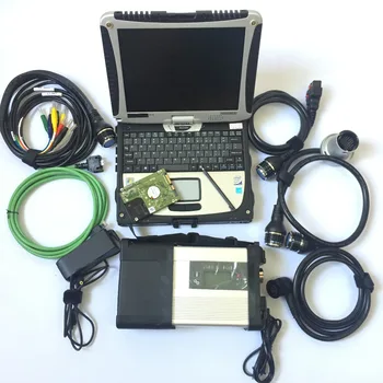 

High Quality MB STAR C5 with Laptop CF-19+Latest V2020.06 Diagnostic Software HDD/SSD MB SD Connect C5 CF19 PC Ready To Use Tool