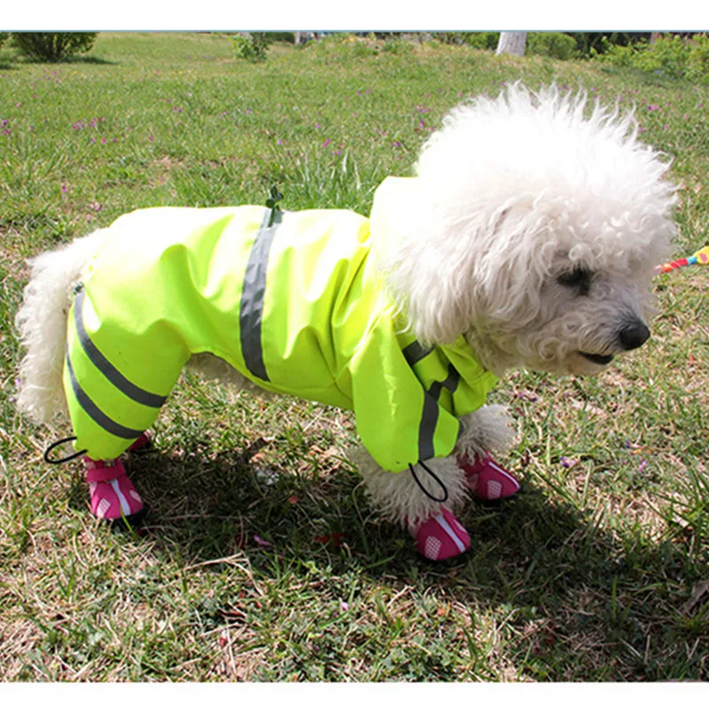 Дождевик Одежда для маленьких собак водонепроницаемый пальто для собак Куртки Большие Кофты для щенков наряд домашнее животное Чихуахуа Йорк одежда Ropa 3