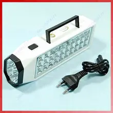 38-LED Rechargeable Emergency Light Lamp High Capacity