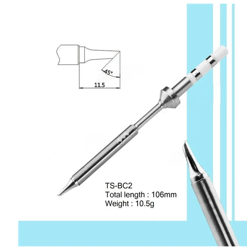 Оригинальная замена паяльного наконечника для TS100 цифровой ЖК-паяльник
