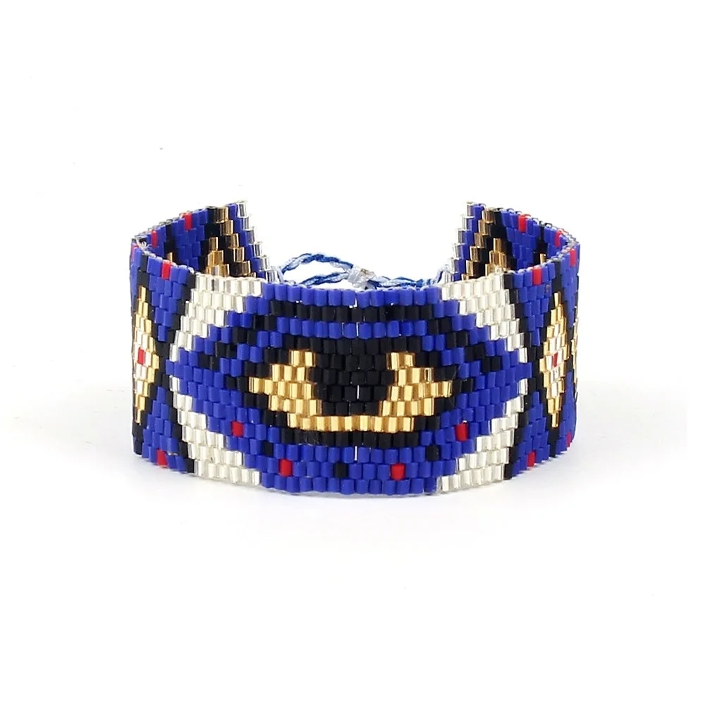 

Shinus 10Pcs/lot MIYUKI Bracelets Turkish Evil Eye Bracelet Handmade MIYUKI Jewelry Pink Pulseras Mujer 2019 Bijoux Bileklik