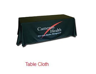 Custom design 4ft 6ft 8ft fitted table cover for decoration