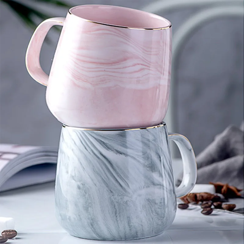 ICESTCHEF мраморная кофейная кружка креативная фарфоровая кружка с золотым краем чайная молочная чашка кофейная кружка чашка для напитков керамическая кружка для завтрака