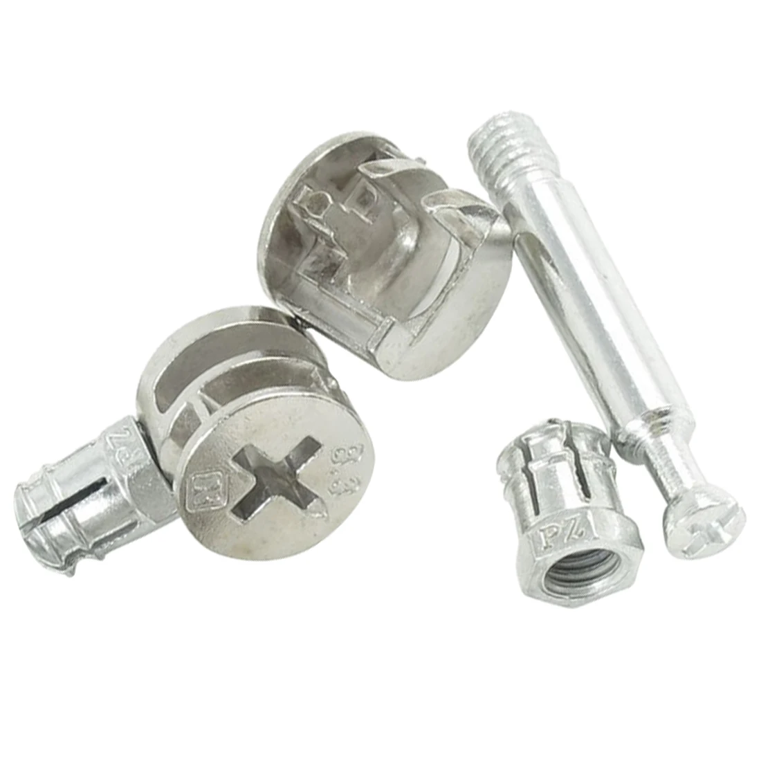 HHTL 5 Sets Furniture Connector 0.55" Dia Cam Fittings Pre inserted