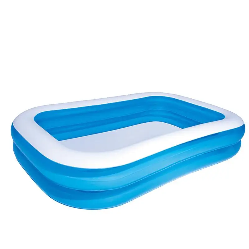 

Giant Inflatable Kiddie Swimming Pool Family and Kids Inflatable Rectangular Pool
