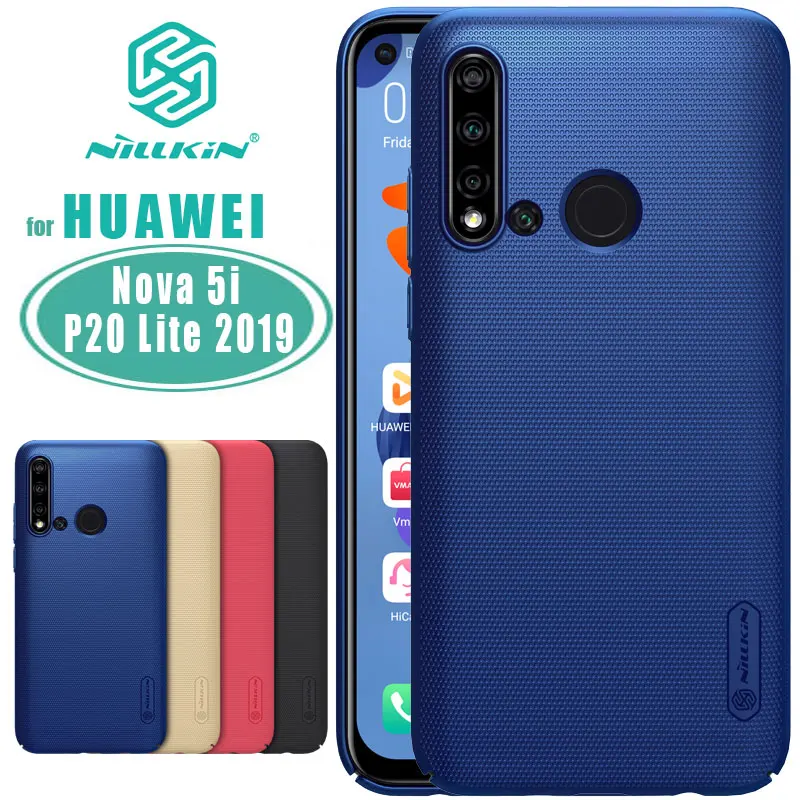 Чехол для Huawei P20 LITE 2019 глобальная задняя крышка NOVA 5i матовый защитный чехол Nillkin