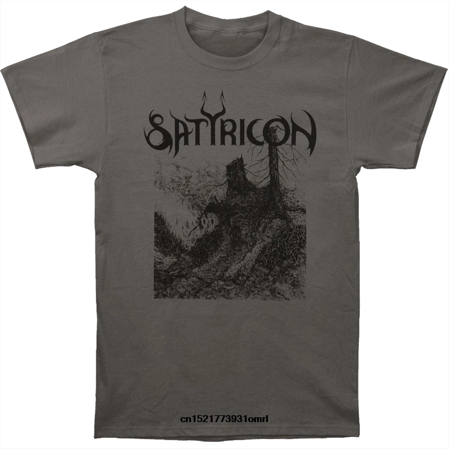 Забавная Футболка мужская новинка футболка Satyricon Troll футболка|Футболки| |