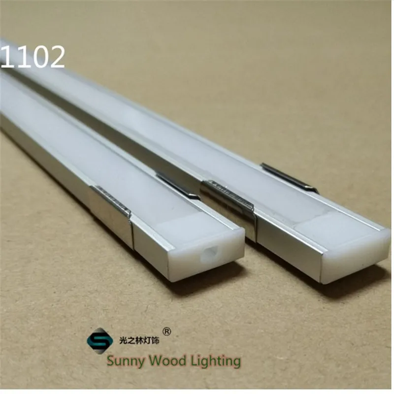5-15pcs/lot 1m 40inch/pc aluminum profile for led strip,led channel for 8-11mm PCB board led bar light,YD-1102