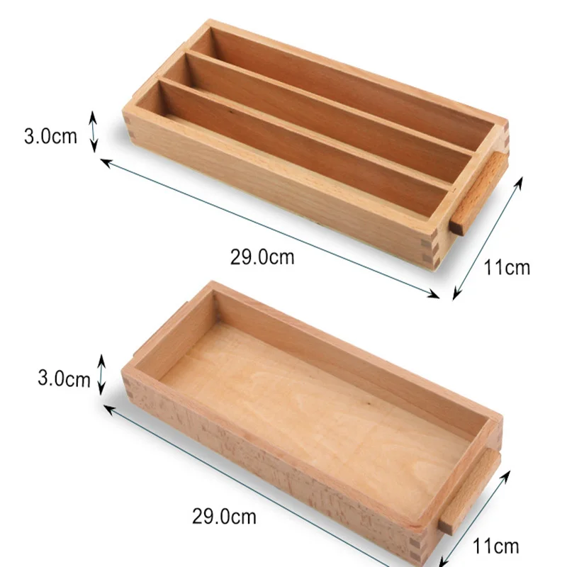Montessori instrumentos de matemáticas década juegos de Banco Madera Juguetes de jardín de infantes juguetes de educación temprana juguetes de cuentas doradas - 3