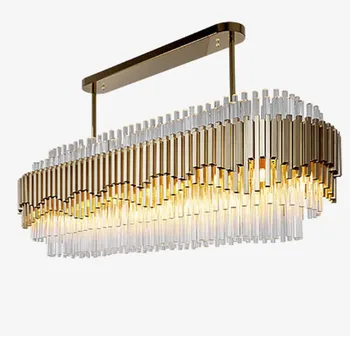 

Luxury Chandelier Lighting For Modern Dining Room Chandeliers Large Decoration Lights From Your Home AC110v-240v stainless steel