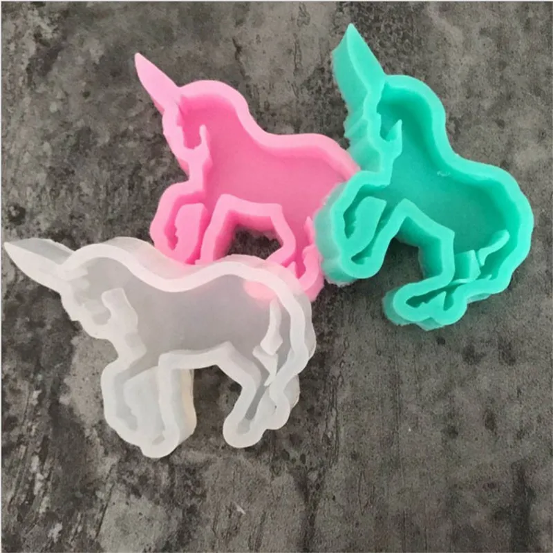 

Unicorn Shape Silicone Cake Mold Tools Accessories Kitchen Baking Mould For Chocolate Pastry Candy Soap Clay Fondant Decorating