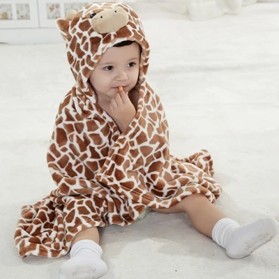 Новая модная Пижама с капюшоном и рисунком животных для детей от 0 до 24 месяцев, одежда для сна для младенцев Пижама, пижама Милая домашняя одежда - Цвет: 11