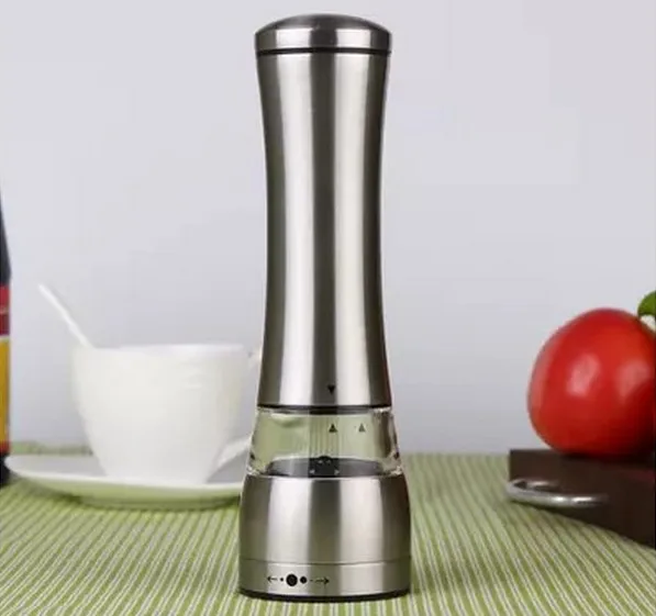 1PC Stainless Steel Pepper Grinder Mill Kitchen Pepper Mill Salt