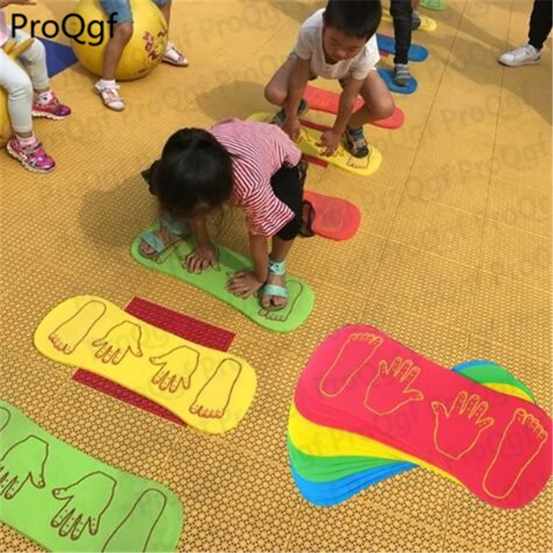 

Ngryise 3Pcs A Set jump hand and feet nursery school game