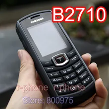 100% original samsung b2710 desbloqueado telefone móvel samsung xcover b2710 2g 3g remodelado telefone