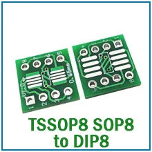 20 шт. TSSOP8 SSOP8 SOP8 К DIP8 PCB SOP-8 SOP плата передачи DIP Pin плата шаг адаптер