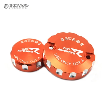 

For KTM 790 Adventure R 790ADVENTURE 2019 Front Rear Brake Cylinder Cover Reservoir Motocycle Accessories Oil Fluid Cap Tank Cup