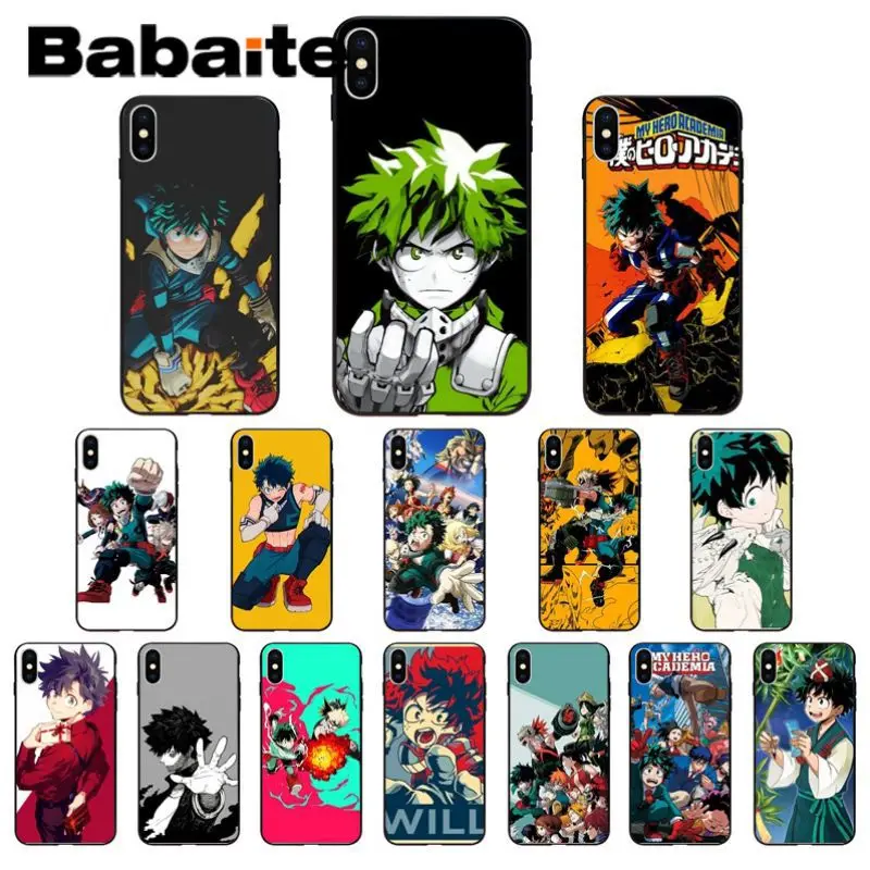 Мягкий силиконовый чехол для телефона Babaite из ТПУ iPhone 5 5Sx 6 7 7plus 8 8Plus моя геройская