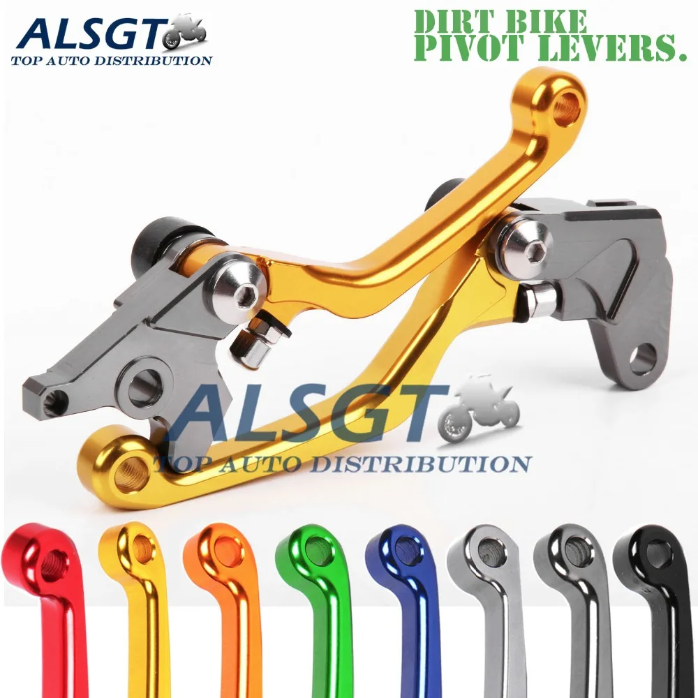 Dirt Bike Pivot Brake Clutch Levers For SUZUKI RMX250S 1996-1998 1997