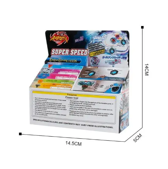 Beyblade BBG08 Пираты Orojya 145D Serpens 4D Металл Fusion Бой супер Скорость игрушка