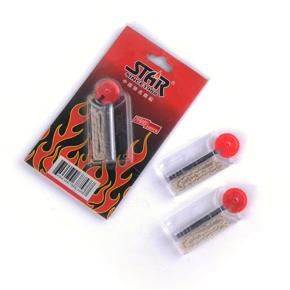 GERUI 3 шт. сменный диспенсер для фитиля масла керосина зажигалки|fire lighter|fire wickfire flint |