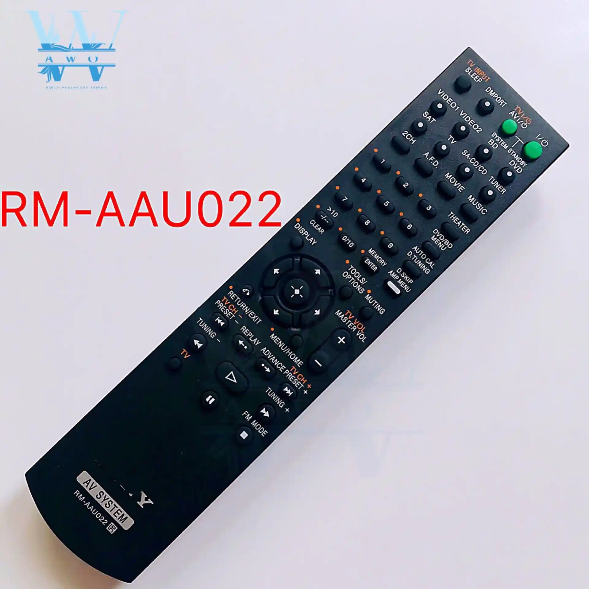 RM-Series® Replacement Remote Control For Sony DAV-DZ500F