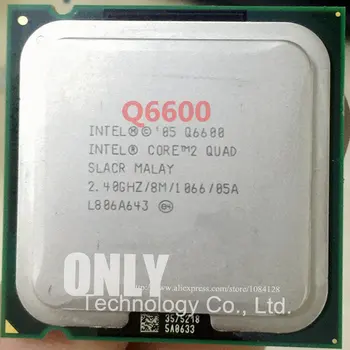 CPU de escritorio Core 2 Quad Q6600, 2,4 Ghz/ 8M /1066GHz, 775, envío gratis