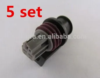 5 компл. Delphi 3 Pin Герметичный разъем для авто в сборе двигателя Датчик температуры