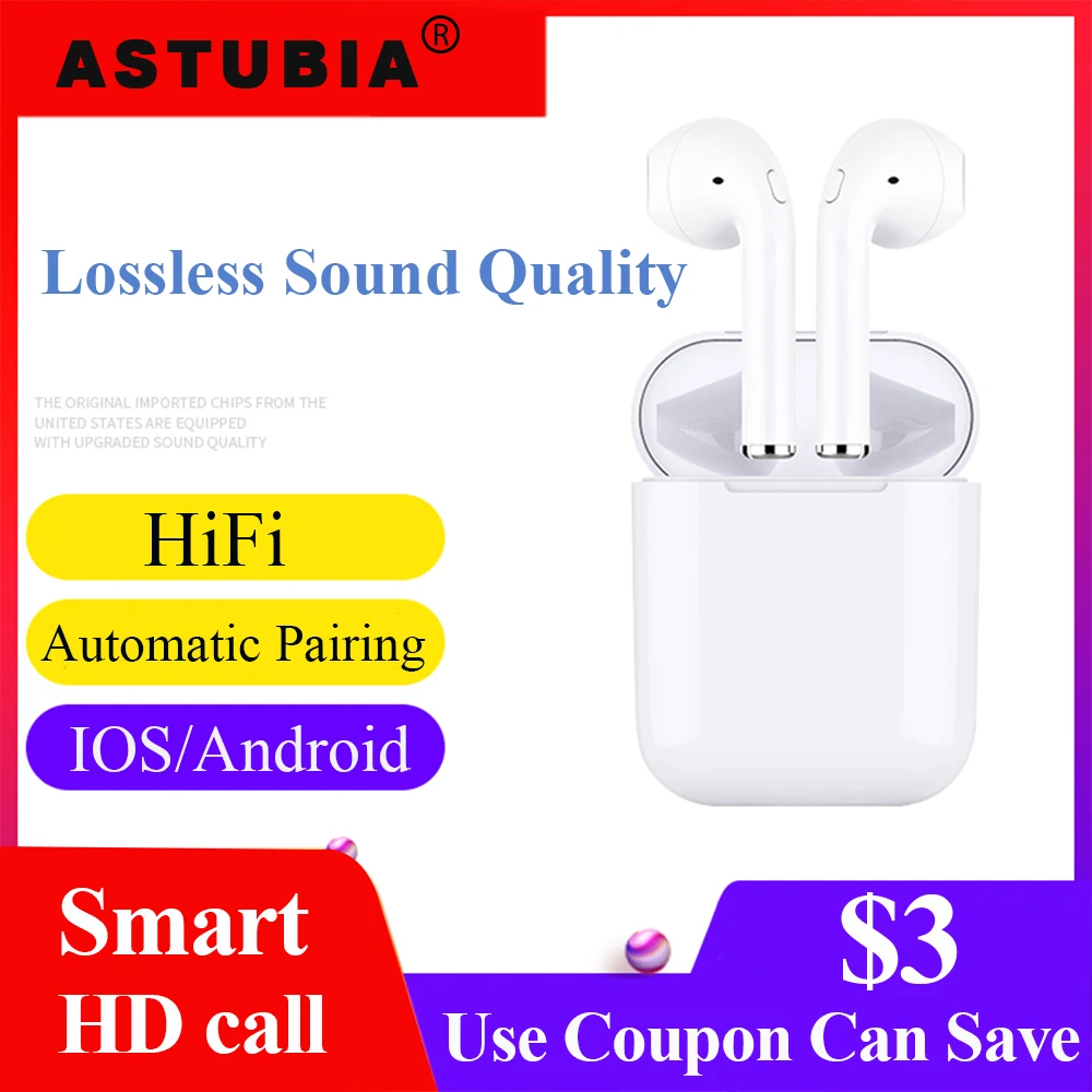 

I9S TWS Earphone For Phone Bluetooth Wireless Earphone For Xiaomi Earphone V5.0 Stereo Wireless Bluetooth Headset For Samsung