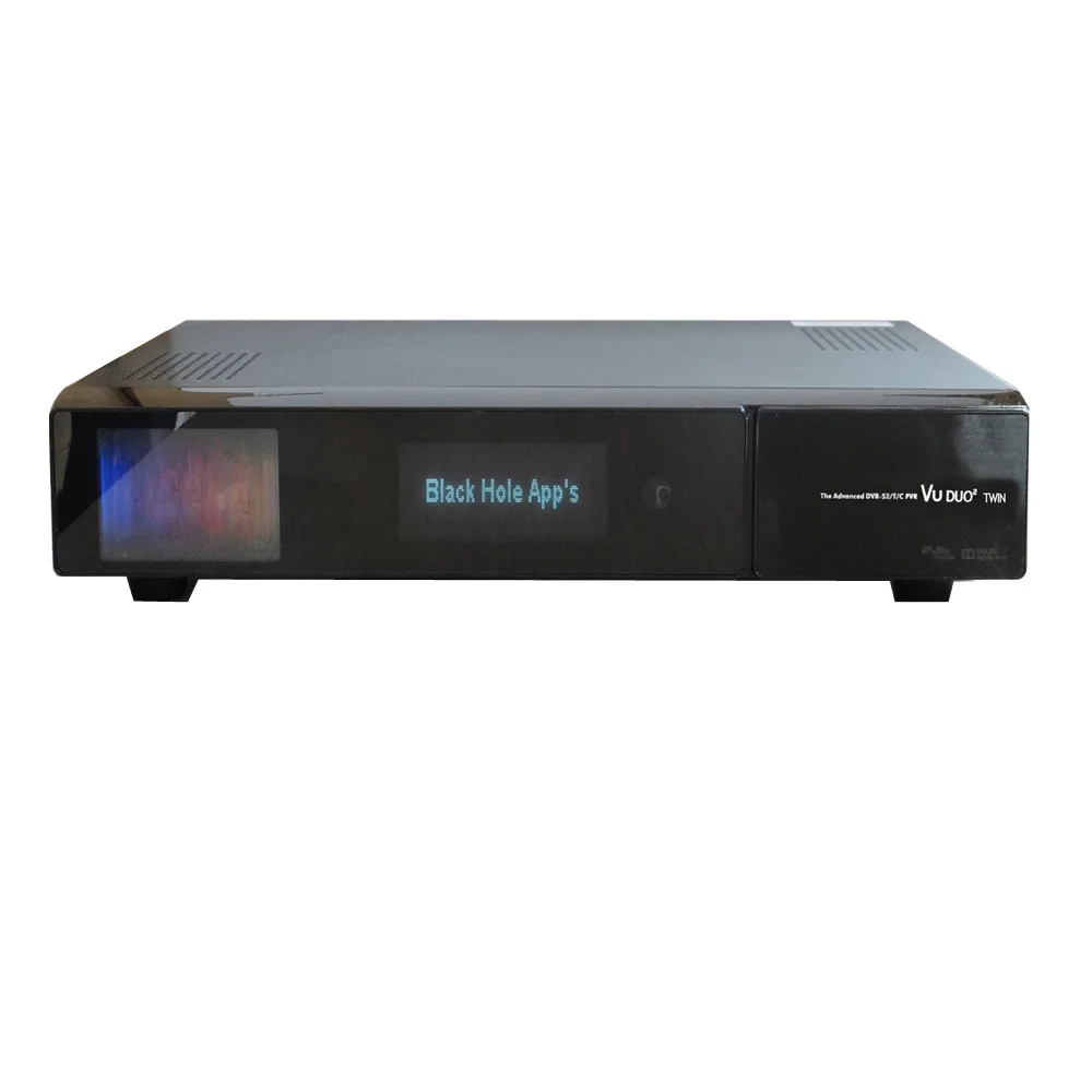melhor VU GÊMEO DUO2 DVB S2 DVB C Sintonizadores de TV Inteligente Receptor de Satélite Linux BCM7424ZZKFEB3G Chipset Embutido WiFi Suporte 2.5 \