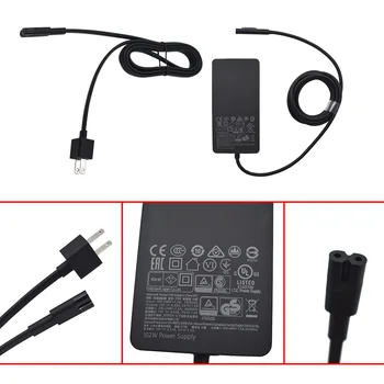 

New AC Power Adapter Charger 102W For Microsoft Surface Book 2 1798