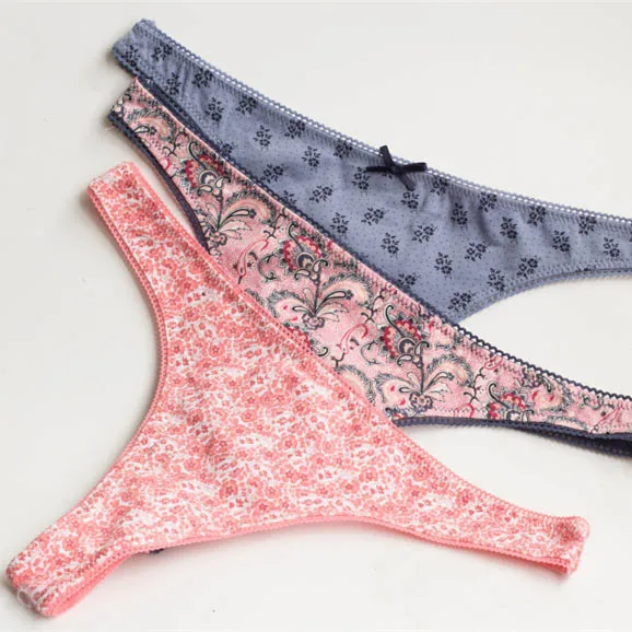 трусы женские Underwear Women 2016 Сексуальные Трусики Стринги И Г Строки Хлопок женский
