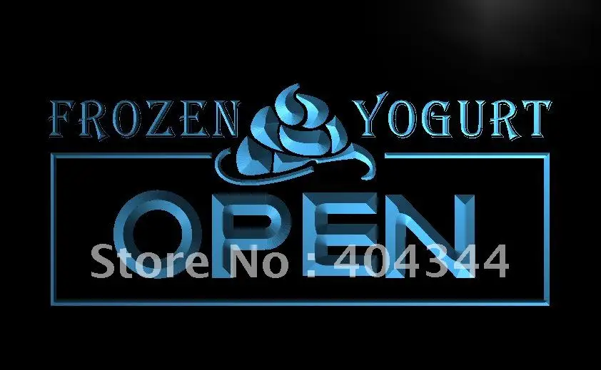 

LB021- Frozen Yogurt Cafe Enseigne Lumineuse Light Sign
