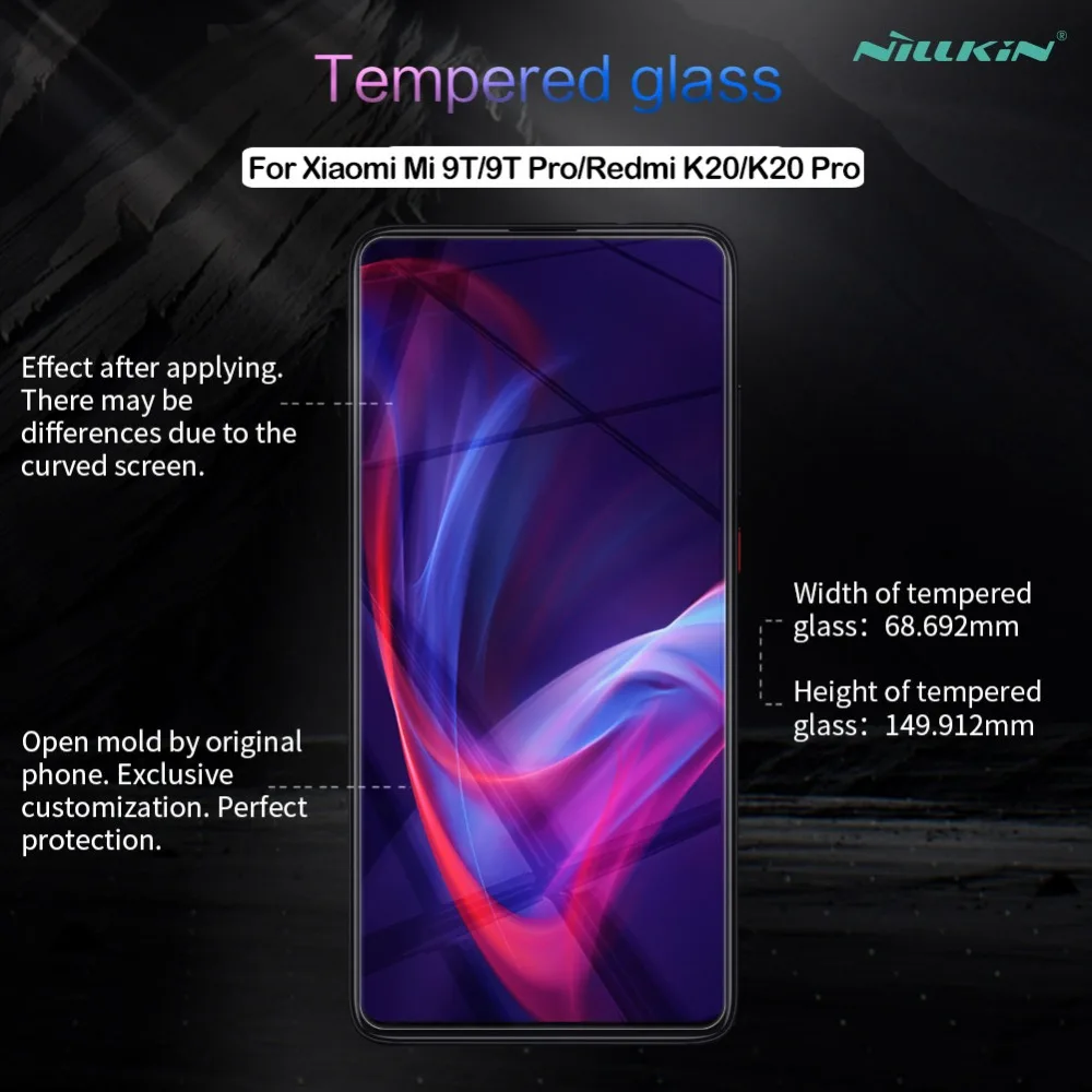 Nillkin 0,33 MM 9H Экран протектор для Xiaomi mi 9 Стекло mi 9T 9 SE CC9 CC9e защитная пленка из закаленного стекла для Xiaomi mi 9 9SE