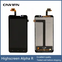 5 Inch Black LCD Display+Touch Screen Digitizer Glass Sensor Full Assembly Repartment Parts FOR Highscreen Alpha R