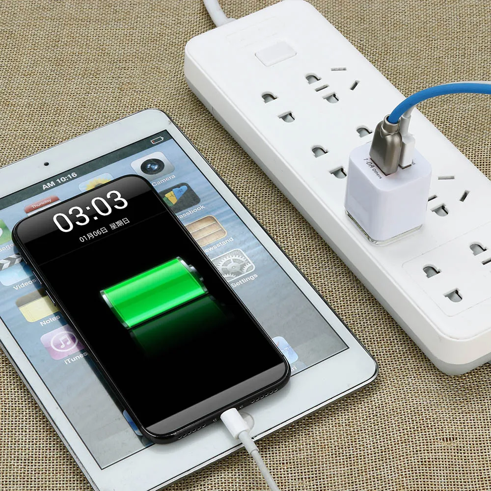 5 V/2A 2 порта USB зарядное устройство Быстрая зарядка для iPhone XS Max настенный адаптер США 2 порта зарядное устройство разъем# H10