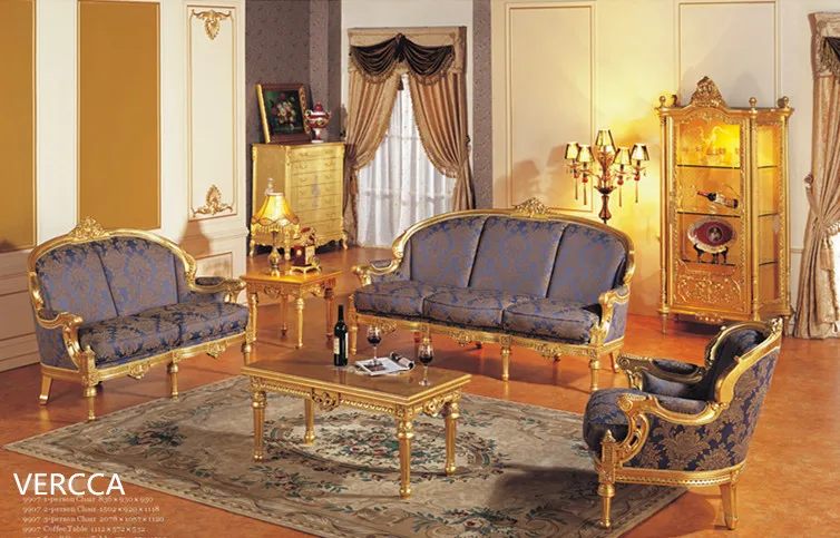 Роскошные мебель, диван ткань набор мебели для гостиной Группа Покупка цена украшения дома