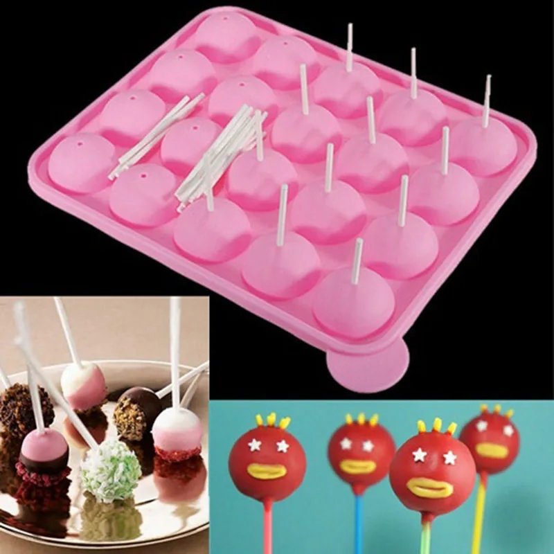 Baking Molds Cake Tools Silicone Tray Cake pop Mold cupcake Lollipop