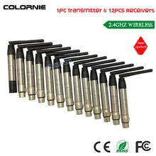 DHL Прямая поставка с фабрики,, цена оптовой продажи XLR беспроводной DMX512 приемник или передатчик для DMX512 пар, светодиодный Par горшок