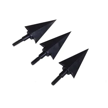 

6pcs Archery arrow Broadhead steel arrow tips for hunting and competition