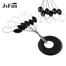 100 шт./лот 6 в 1 черные бусины для рыбной ловли, космические бобы, круглые плавающие шарики, затвор свет, шарики, морские рыболовные снасти, приманки, аксессуары L197