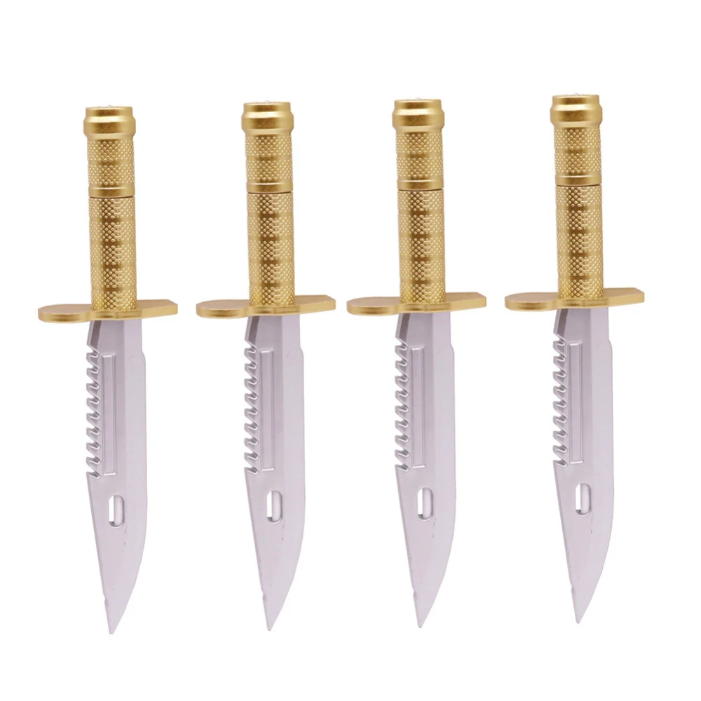 

Office Stationery Pen Wholesale 2 pcs 0.38mm Ballpoint Pen Martial Arts Knife Machete Ballpoint Pen Student Creative Gifts