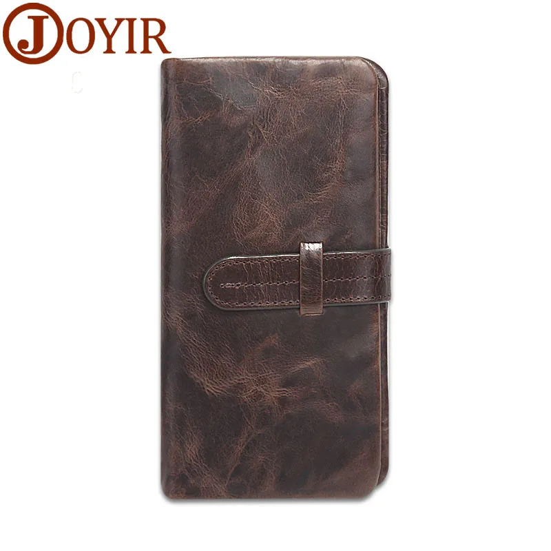 

Designer Genuine Leather Men Wallet Hasp Design Business Male Wallet Fashion Purse Card Holder Long Clutches Wallet Men Gift