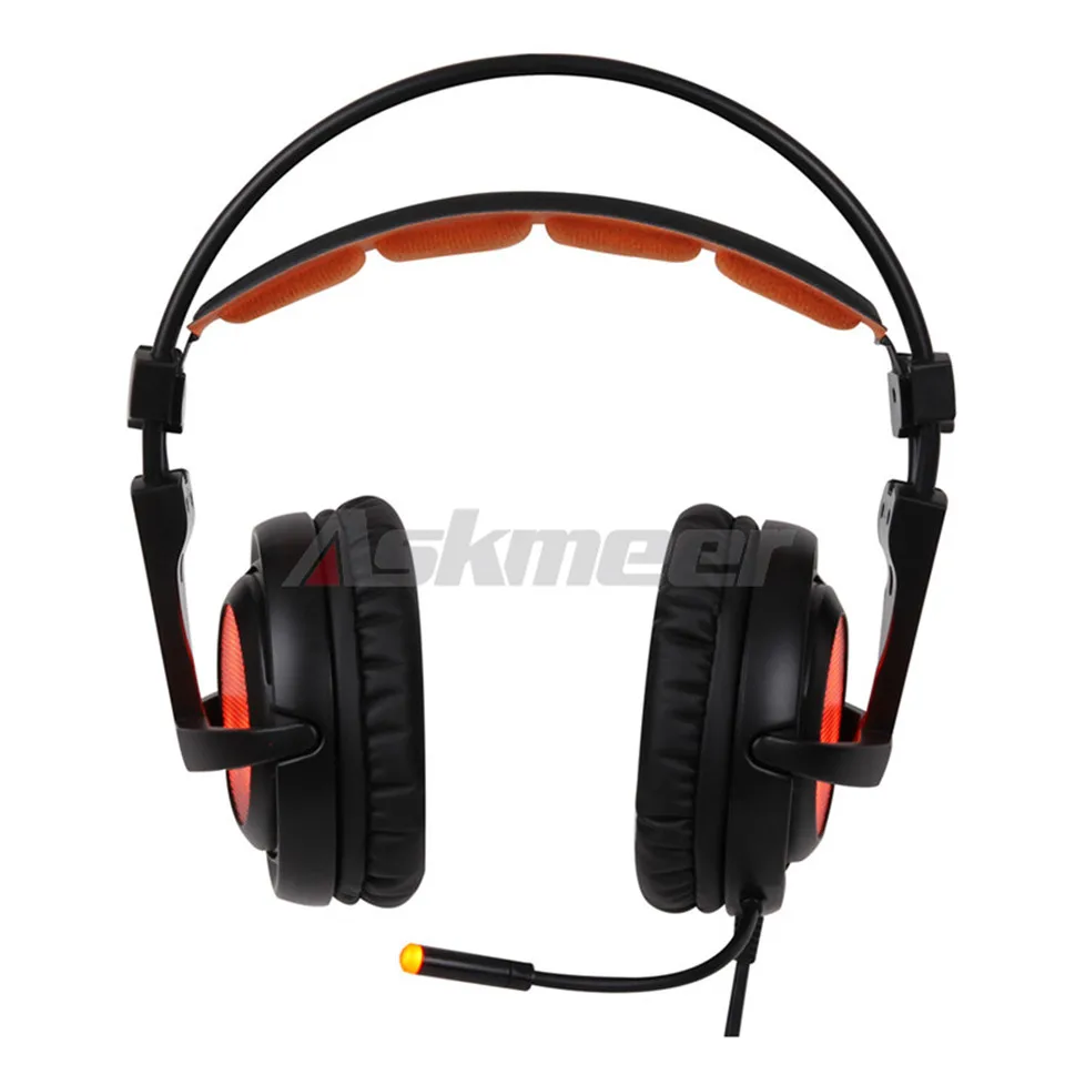 Sades A6 Computer Gaming Headphones 7.1 Surround Sound Stereo Over Ear Game Headset with Mic Breathing LED Lights for PC Gamer (4)