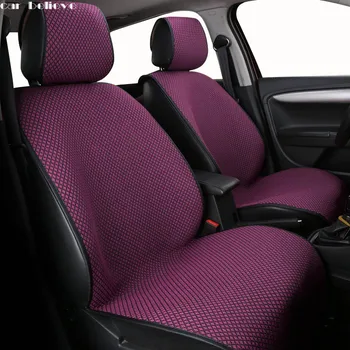 

Car Believe car seat cover For vw golf 4 5 VOLKSWAGEN polo 6r 9n passat b5 b6 b7 Tiguan accessories covers for vehicle seat